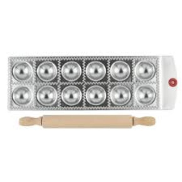 Sold on Ebay - Brand New Martha Stewart Ravioli Mold 1 inch w' Rolling Pin - Picture 1 of 2